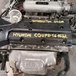 MOTOR HYUNDAI COUPE 1.6Val. Tipo (G4GR) 1048953 1