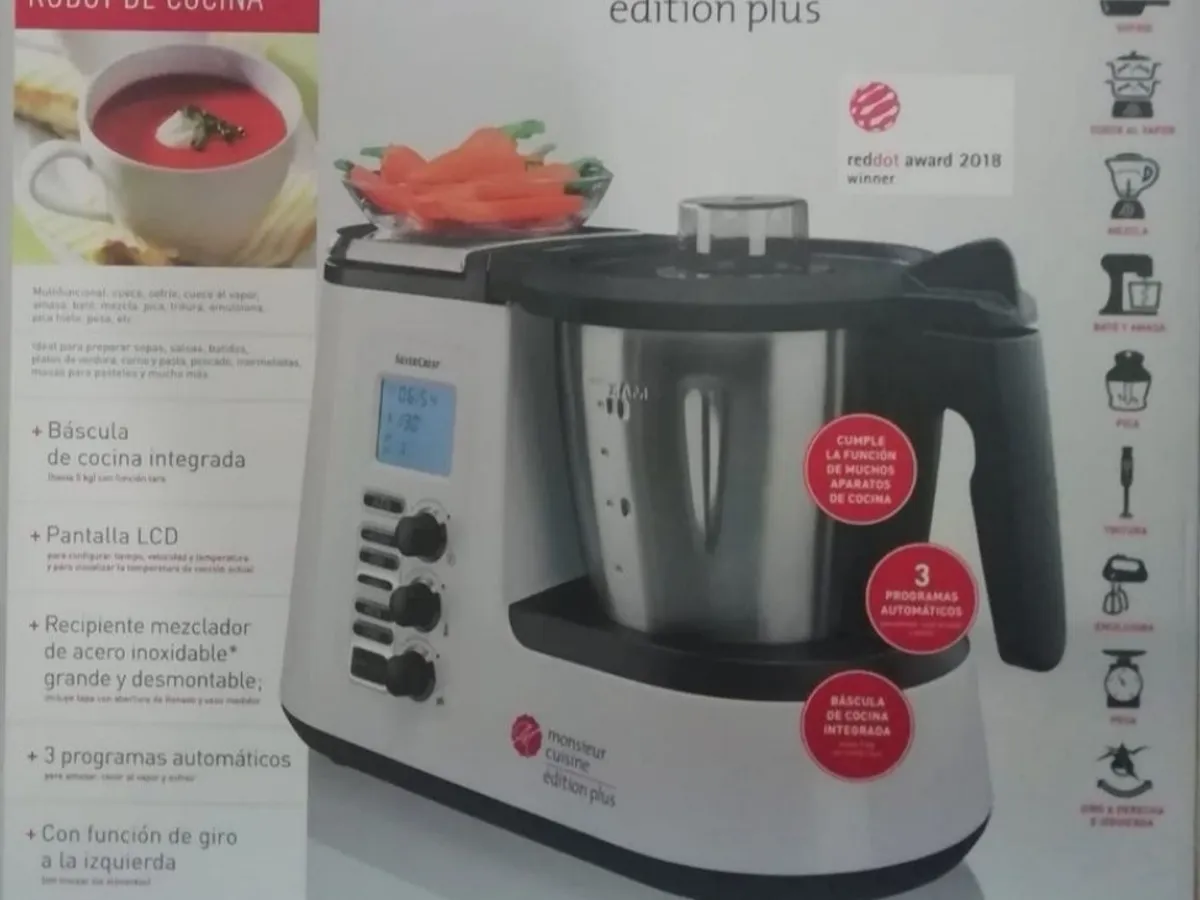 ROBOT COCINA LIDL MONSIEUR PLUS EDITION EMBALADO