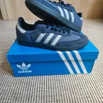 Adidas Samba OG Blue Canvas 6